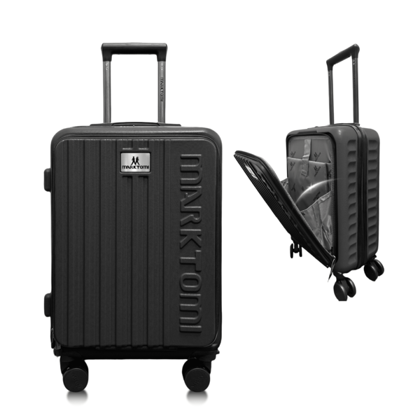 Maleta Cabina 20'' Con Portavasos, Cajón Y Candado  10kg