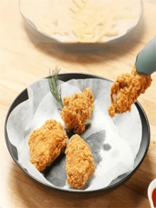 100pcs/150pcs Oil Absorbing Cooking Sheets - Non-Woven Kitchen Paper For Fryer, Baking, Grill, Soup Thickeners & Broth Strainers - For Home Cooks & Chefs - Perfect For Everyday Cooking & Baking - Great Gift For Foodies