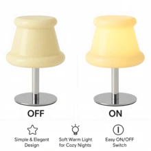 Modern USB Glass Table Lamp Metal Base Stepless Dimmable 3 Color Adjustable Warm Light Bedside Night Light Bedroom Living Room Desk Decor