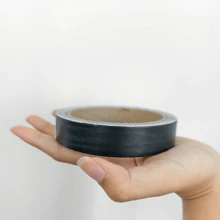 1 卷装饰边框贴纸，0.787 英寸 x 393.7 英寸自粘式边缘装饰贴纸，可剥离和木纹踢脚线，自粘，可移除，防刮擦 DIY 家居升级，适用于橱柜、架子、家具、台面、墙纸边框 - 彩色 - 查看 11