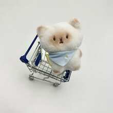 1 Pc / 2 Pcs Cute Cartoon Siamese Cat Plush Toy Keychain Kawaii Soft Stuffed Doll Backpack Bag Pendant Car Key Couple Kids Gifts Birthday Gifts (Due To Different Production Batches, The Chain Style And Color Are Random)