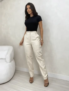 Women's Tailored Dress Pants - 離開 - 查看 6