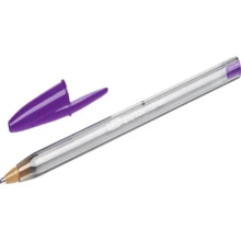 Bic Cristal Multicolour Ballpoint Pens With Wide Tip (16mm) Pens For Colourful Writing In Assorted Colours, Pack Of 15 - MàuA - Xem 3