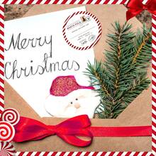 120 piezas/60 piezas Etiquetas navideñas del Polo Norte de Papá Noel para regalos, etiquetas redondas autoadhesivas de 2 pulgadas para papel de regalo navideño, tarjetas, sobres y cajas de la fiesta de Navidad (Lindo) 30/10 piezas