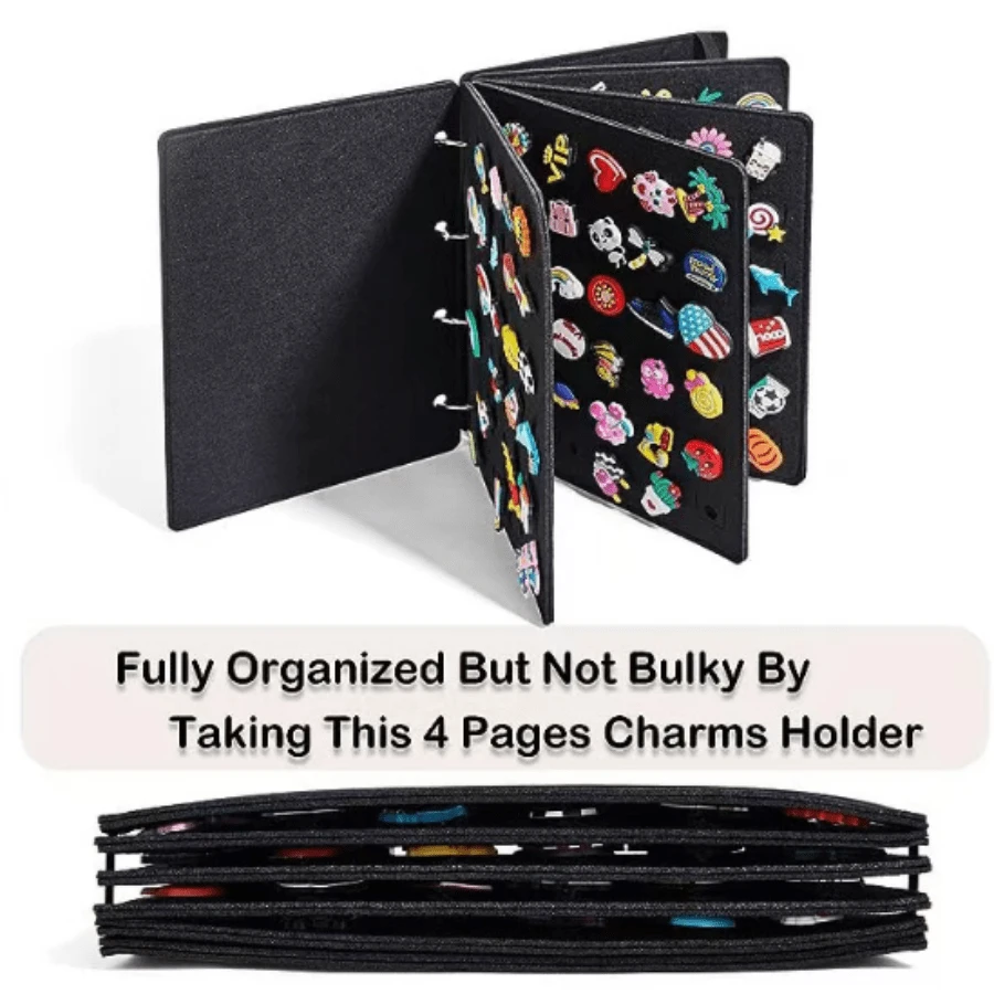 1pc Enamel Badge Collection Display Album, Decorative Storage Bag, Brooch Storage Box, Medal Collection Album, Enamel Badge Storage Rack, Badge Display Rack, Portable Brooch Storage Box With Holes, Collector Storage Solution, Jewelry Roll