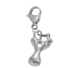 可爱毛球包包挂饰 - 搭配镂空星星配件、闪亮A-Z字母、闪亮合金包包/背包挂饰 - 生日和特殊场合的完美礼物，可作耳机挂饰、钥匙扣、包包/背包挂饰、汽车挂饰，送给女性和女孩的礼物，钱包和手提包配件。母亲节礼物，情人节礼物。 - 彩色 - 查看 21