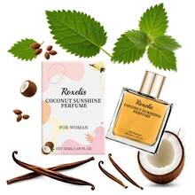 Light Vanilla Coconut Perfume Fresh And Elegant Exudes Attractive Feminine Fragrance Convenient Perfume - Orange - View 2