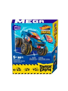 Mattel Bộ đồ chơi lắp ráp xe tải quái vật Hot Wheels, màu xanh dương, món quà hoàn hảo cho trẻ em từ 5 tuổi trở lên, quà tặng âm nhạc/mùa cưới. - Nhiều màu - Xem 5