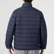 Under Armour 男子純色立領運動防風保暖絎縫羽絨服 - 藍色 - 查看 4