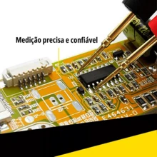 kit Cabo Multímetro Ponteira Teste De Prova Profissional - KIT 3 - Visão 8