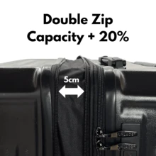 ORLACS Equipaje, Juego de Maletas 20+24+28, Juego de Tres Piezas, Material Rígido de PP, El Modelo de 20" Puede Poner Agua en la Maleta, Puede Poner su Teléfono en Cada Maleta, Cada Maleta Tiene un Asa en la Parte Delantera, Ligero, Cerradura de TSA, Expandible con Doble Cremallera, Gran Capacidad de Almacenamiento, Ruedas Universales Silenciosas de 360°, Alta Calidad, Duradero, Impermeable, Resistente al Desgaste, Resistente a los Arañazos, Marca Europea, Diseño Europeo, Artículo Superior, Adecuado para Viajes de Negocios, Esencial para Viajes de Negocios, Traslados, Vacaciones, Cómodo para Viajes Familiares, Equipaje de Mano para Aerolíneas, Regalo Especial, Adecuado para Hombres y Mujeres, Múltiples Colores Disponibles