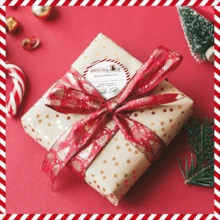 120 piezas/60 piezas Etiquetas navideñas del Polo Norte de Papá Noel para regalos, etiquetas redondas autoadhesivas de 2 pulgadas para papel de regalo navideño, tarjetas, sobres y cajas de la fiesta de Navidad (Lindo) 30/10 piezas