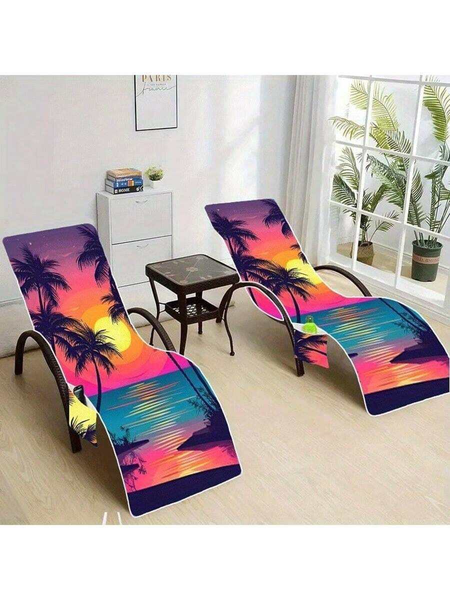 Schnell-Trocknender Strandstuhltuch mit Aufbewahrungstasche - ideal für Lässig und Reisen