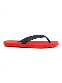 Men's Summer Flip Flops Launch Lightweight Comfortable Promotion Rakka Sandal - Red - View 3