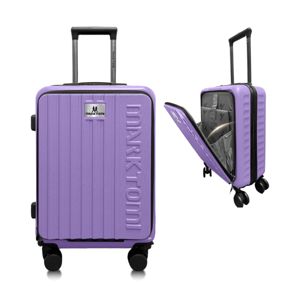 Maleta Cabina 20'' Con Portavasos, Cajón Y Candado  10kg