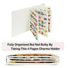 1pc Enamel Badge Collection Display Album, Decorative Storage Bag, Brooch Storage Box, Medal Collection Album, Enamel Badge Storage Rack, Badge Display Rack, Portable Brooch Storage Box With Holes, Collector Storage Solution, Jewelry Roll