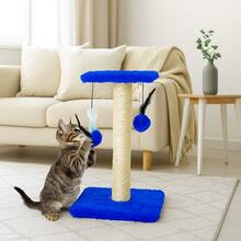 Scratching Post With Double Sisal Cat Toy - Azul - Ver 2