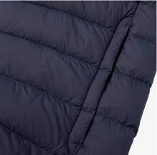 Under Armour 男子純色立領運動防風保暖絎縫羽絨服 - 藍色 - 查看 8