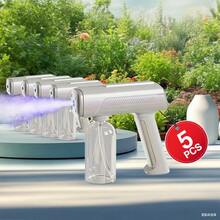 XO Chef Lab Continuous Sprayer Bottle With Ultra Fine Mist- Continuous Mister Spray Bottle For Hairstyling, Cleaning, Plants, Pets, Barbers, Salons, High Pressure Spray Bottle, Portable Refillable Mist Sprayer (Clear - 8.8Oz/268ml) - Trắng-5 chiếc - Xem 9