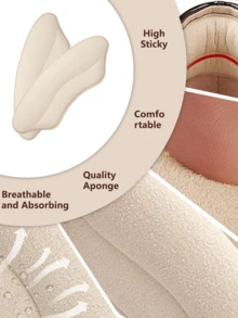 3 Pairs High Heel Pain Relief Insoles With Forefoot Cushion & Half-Length Soft Sponge Inserts For Women (3 Styles)