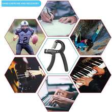 Adjustable Hand Grip Strengthener, Arm Trainer For Men, Hand Strength Exercise