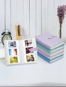 Album ảnh mini 108 ngăn, phù hợp với phim chụp ảnh lấy liền Mini 12/11/7+/9/Link 2, ảnh 2x3 inch, thẻ ảnh Kpop. - Nhiều màu - Xem 1