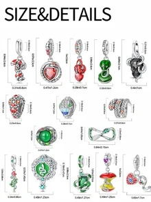 DIY Imitation Same Spirit Snake Series Pendant, A Variety Of Snake Shapes Vividly Show The Agility Of The Snake, Suitable For Halloween Funny Parties, Parties, And Daily Wear To Show Mystery And Nobility