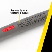 kit Cabo Multímetro Ponteira Teste De Prova Profissional - KIT 3 - Visão 6