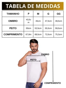 Camiseta Masculina StreetWear Estampada Camisa 100% Algodão Gola Redonda Básica Casual - Bordô - Visão 3