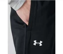 Under Armour Quần dài nam dáng suông, lót giữ nhiệt, ấm áp, thoáng khí và thoải mái. - màu đen - Xem 8