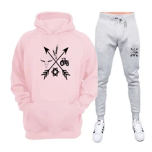 Conjunto Moletom Flanelado Estampa Agro Super Confortavél Ótima Qualidade