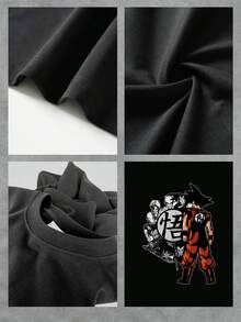 Dragon B*All Anime Characters, Goku Men's Tops, Men's Street Style T-Shirts