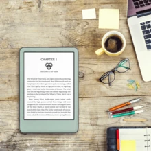 Schutzaufkleber für Kindle Paperwhite 10./11./12. Generation - Mehrfarbiges Muster, perfekt passend für KPW4/5/6 - einfach anzubringen, kein Klebstoffaustritt