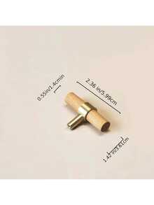 1 件山毛榉木拉手，山毛榉木 + 黄铜材质，现代简约橱柜家具抽屉拉手，衣柜门把手，山毛榉木把手，现代简约橱柜家具抽屉 - 彩色 - 查看 16