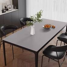 1pc Eye-Protecting Leather Desk Mat, Office Desk Pad, Large Mouse Pad, Laptop Desk Mat, Manicure Desk Mat, Coffee Table Mat, Vanity Table Mat, Super Large Tablecloth, Waterproof, Oil-Proof, Stain-Resistant, Wear-Resistant, Washable Home Dining Table Mat, Suitable For Various Tabletops, Large Dining Table Mat And Small Desk Mat, Fashionable Design, Perfect For Home Decor And Holiday Gifts, Kitchen Counter Mat