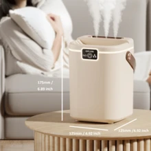 Humidificador portátil 3 en 1 para dormitorio y oficina, funcionamiento ultra silencioso