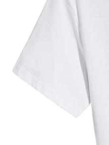 Unisex 100% Cotton Streetwear Written/Graffiti T-Shirt New Arrival Various Colors!! PLUS SIZE - 白色 - 查看 4