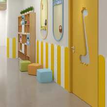 6 pezzi Nuovi adesivi per recinzioni e pareti, non lasciano tracce in caso di collisione con scrivanie e sedie di uso quotidiano, protezione di lunga durata, resistono efficacemente all'umidità e ad altri fattori. Resistono anche efficacemente alle macchie d'acqua nelle aree della cucina e del bagno, prevengono lo scolorimento delle pareti e prolungano la durata di servizio delle pareti.