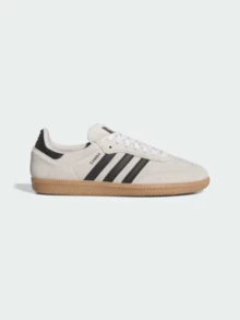 Adidas Originals Adidas Samba OG Premium Sneakers, Timeless Retro Trainers In Fall Tones, Leather & Suede Construction, Low-Top Casual Sneaker For Outdoor, Sports, Sambas For School And Work, Daily Shoes For Skate Outfit - 氧化鋁/核心黑/橡膠 - 查看 3