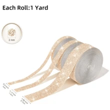 1-3 Rollen selbstklebende Kristall Strass Diamant Schleife DIY Dekorations Aufkleber mit 2 mm Strass für DIY Veranstaltungen, Auto