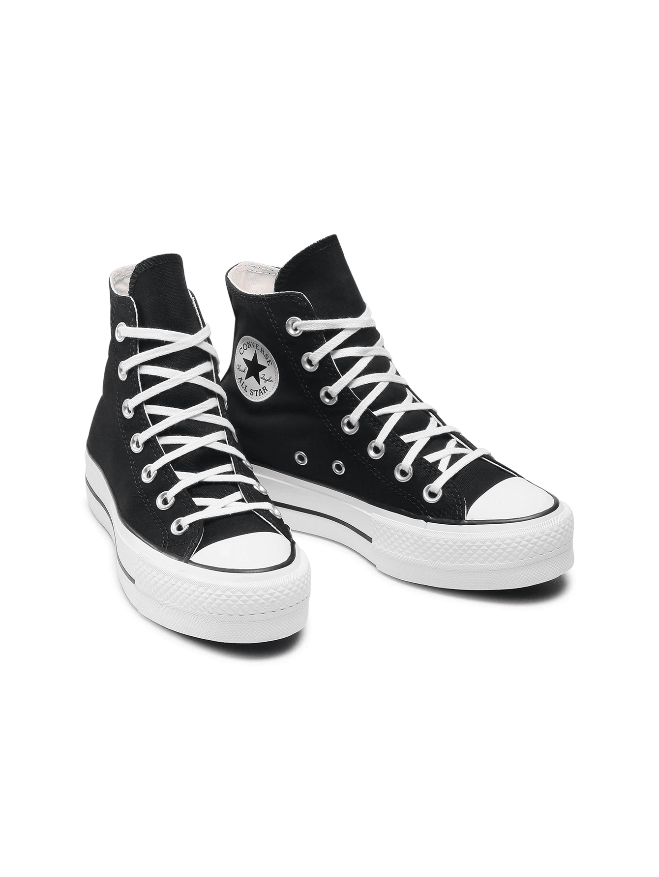 Converse Chuck Taylor All Star Lift Platform Canvas 560845F - 黑色 - 查看 2