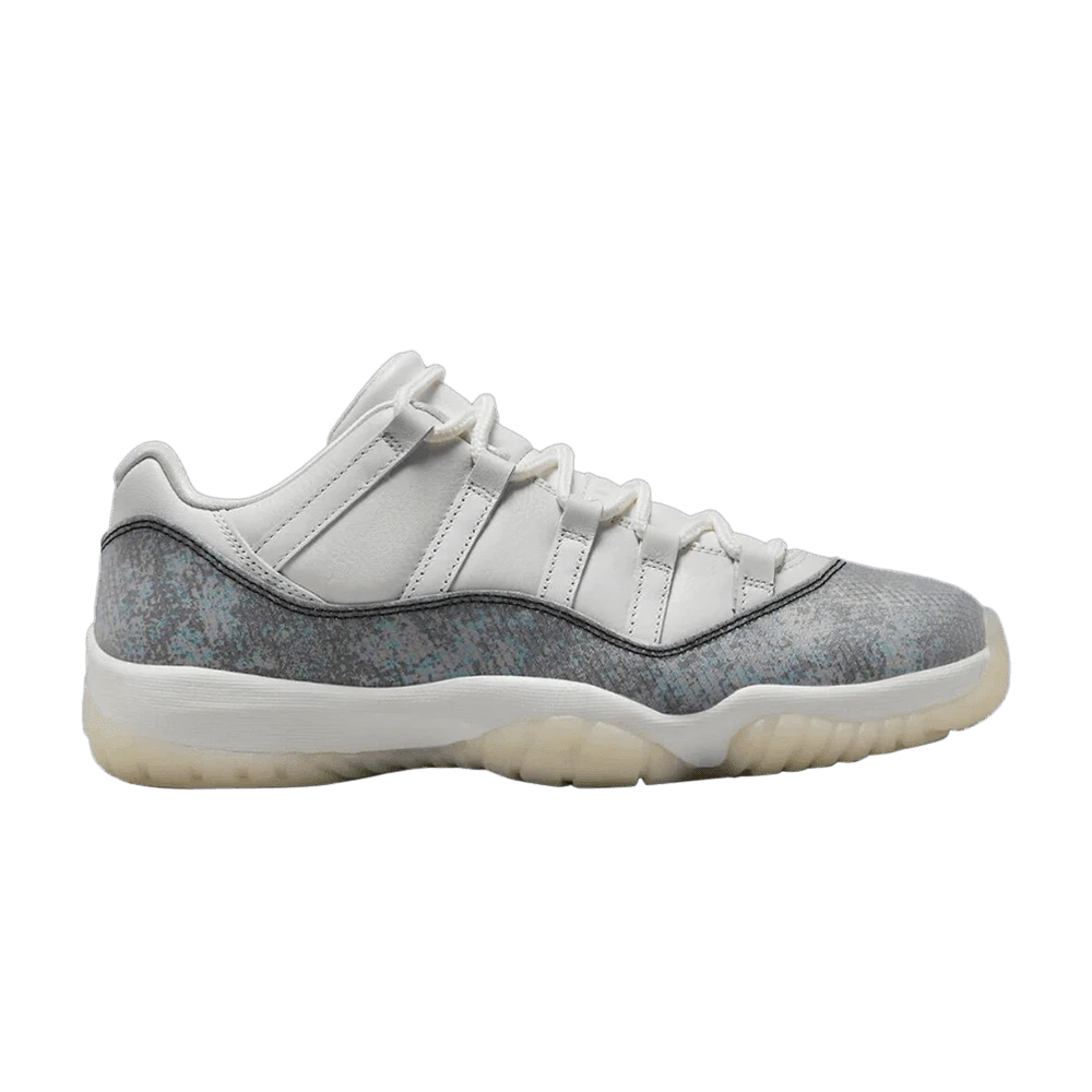 Nike Air Jordan 11 Retro Low 'Year Of The Snake' (Unisex) Summit White/Football Grey/Black HQ7000-001 Spring New - 灰色 - 查看 1