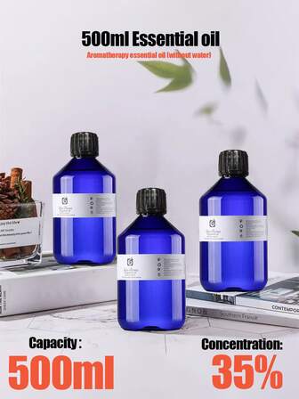 500ml Essential Oil Diffuser Oil, Suitable For Home Fragrance, Hotel Aroma Diffuser, Essential Oil Diffuser, Aroma Diffuser, Aroma Spray, Car Diffuser, Diffuser