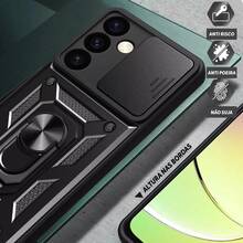 Case Cover For Samsung Galaxy A35/A36/A54/A55/A56/A06/A15/A16/S20 FE/S21 FE/S23 FE/S24 FE/S23/S24/S24 PLUS/S25/S25 PLUS Armor Protection - 藍色 - 查看 3