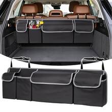 Car Trunk Hanging Storage Bag, Hanging Car Trunk Storage Bag With Large Storage Bags, Car Trunk Storage Bag,Car Rear Seat Back Organizer, Adjustable Backseat Storage Bag, Multi-Use Oxford Automobile Seat Back Organizers, Car Organizer, Car Accessories, Essentials For Summer For Vacation