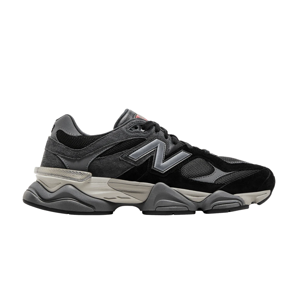 New Balance 9060 'Black Castlerock' (Unisex) Black/Castlerock/Rain Cloud U9060BLK Autumn New - màu đen - Xem 1