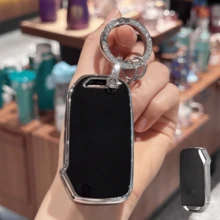 汽车钥匙包保护套适用于起亚 Cerato、Ceed、Forte、NIRO、Sorento、Seltos、Sportage、K5、K3、Cadenza、KX7、KX5、KX3 - 3 键钥匙扣万圣节配件教师节圣诞节礼物创意