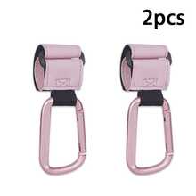 2 móc treo xe đẩy em bé bằng da và hợp kim nhôm, móc treo tiện lợi cho xe đẩy để treo túi đựng tã, phụ kiện đa năng cho xe đẩy em bé, ô tô hoặc xe đẩy hàng - Nhiều màu - Xem 16