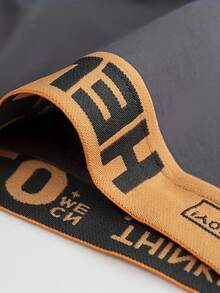 5 Pieces Men's Soft Stretch Underwear With 'HELLO' Waistband - Breathable Polyester Blend, Medium Elasticity Comfortable, Machine Washable, Multi-Color Casual Sports Underwear, Daily Comfortable, Fashionable Underwear, Comfortable Fit,A Best Gift For Him