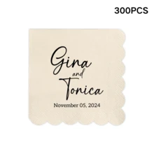 20-500 chiếc khăn ăn cưới tùy chỉnh, khăn ăn giấy viền lượn sóng cá nhân hóa với nhiều kiểu chữ và màu mực, khăn ăn dùng một lần 2 lớp cho đồ uống và tráng miệng, trang trí bàn tiệc cưới hoàn hảo cho tiệc cưới, kỷ niệm, tiệc đính hôn, buổi hẹn hò, tiệc sinh nhật, khăn ăn cocktail tùy chỉnh, phong cách Poetcore, tình yêu vĩnh cửu. - Nhiều màu - Xem 24